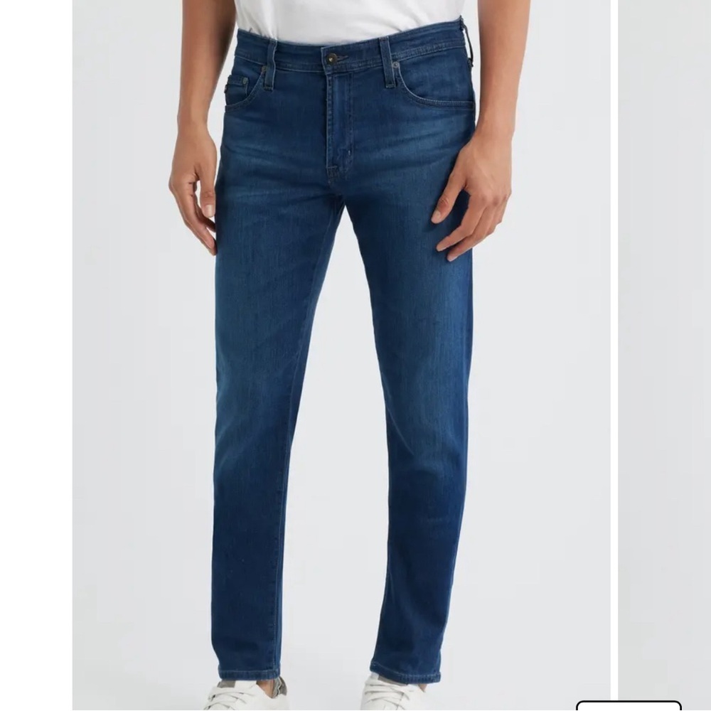 AG Jeans Tellis Medium Blue Jeans Modern Slim Size 38” x 34” NWOT